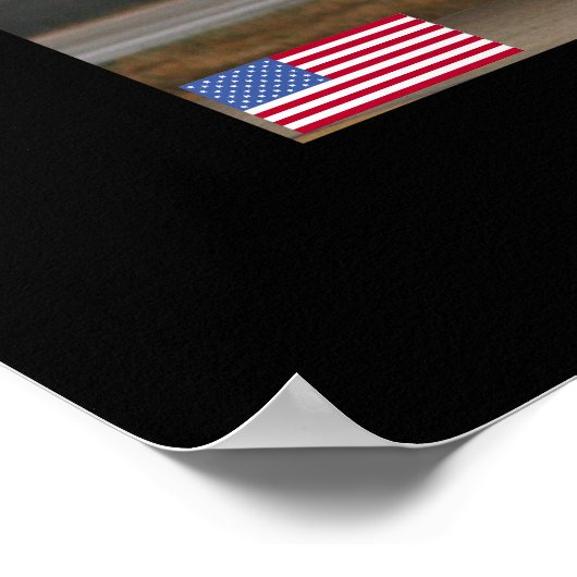 F-117 Stealth Fighter Poster (Ecke)