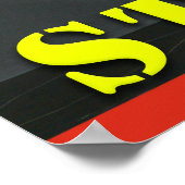 F-117 Stealth USA Poster (Ecke)