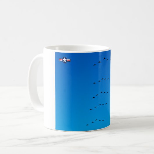 F-117A-NACHTHAWK-FORMATIONSFLUG KAFFEETASSE (Vorderseite Links)