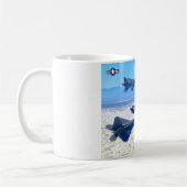 F-117A NIGHTHAWK - F-4 F-15 F-22 KAFFEETASSE (Links)