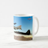 F-117A NIGHTHAWK - F-4 T-38 KAFFEETASSE (VorderseiteRechts)