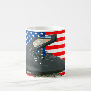 F-117A NIGHTHAWK KAFFEETASSE