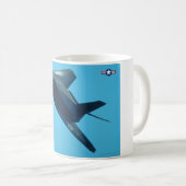 F-117A NIGHTHAWK KAFFEETASSE (VorderseiteRechts)