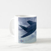 F-117A NIGHTHAWK KAFFEETASSE (Vorderseite Links)