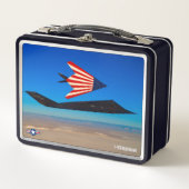 F-117A NIGHTHAWK METALL BROTDOSE (Vorderseite)