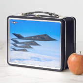 F-117A NIGHTHAWK METALL BROTDOSE (Beispiel)