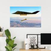 F-117A NIGHTHAWK POSTER (Heimbüro)