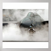 F-14 in Rauch Poster (Vorne)
