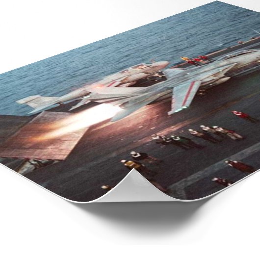 F-14 Start Poster (Ecke)