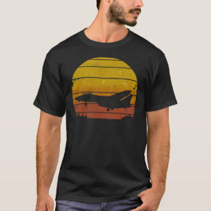 F-14 Sunset-Falle F-14 Tomcat-Jagdflugzeug Vintag T-Shirt