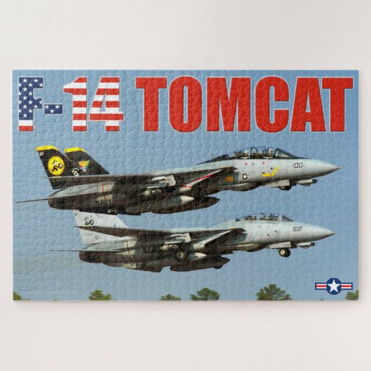 F-14 TOMCAT (20 x 30 INCH) Puzzle (Horizontal)