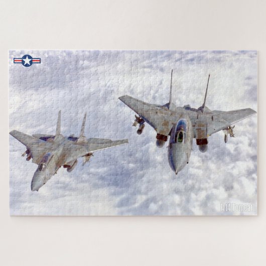 F-14 TOMCAT (20 x 30 INCH) Puzzle (Horizontal)