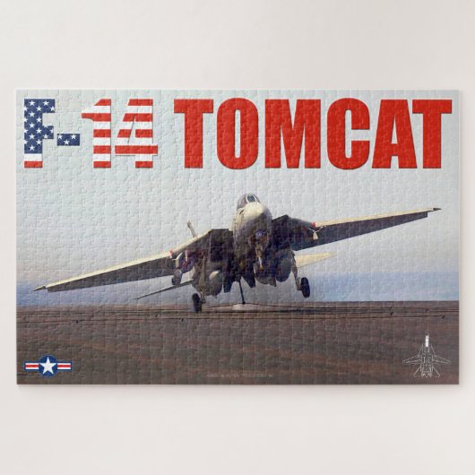 F-14 TOMCAT (20 x 30 INCH) Puzzle (Horizontal)