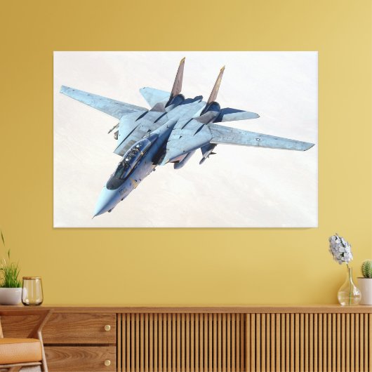 F-14 TOMCAT 40 x 60 Leinwanddruck (Insitu (Wohnzimmer))