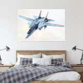 F-14 TOMCAT 40 x 60 Leinwanddruck (Insitu (Schlafzimmer))
