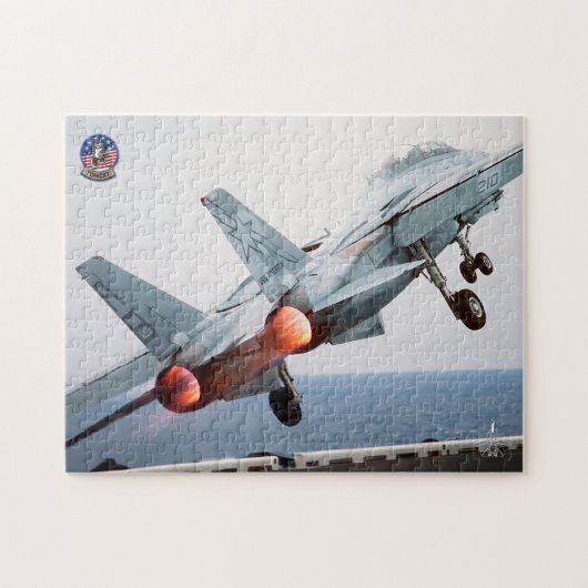 F-14 TOMCAT "AFTERBURNER" (11 x 14 Zoll) Puzzle (Horizontal)