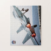 F-14 TOMCAT "AFTERBURNER" (11 x 14 Zoll) Puzzle (Vertikal)