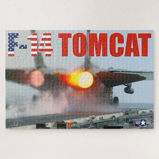 F-14 TOMCAT "AFTERBURNER" (20 x 30 Zoll) Puzzle (Horizontal)