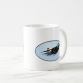 F-14 Tomcat Airfighter-Malerei Kaffeetasse (VorderseiteRechts)