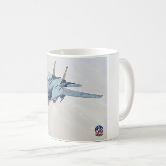 F-14 TOMCAT auf Patrouillenebene Tasse (VorderseiteRechts)