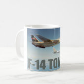 F-14 TOMCAT "BEAR" KAFFEETASSE (Vorderseite Links)