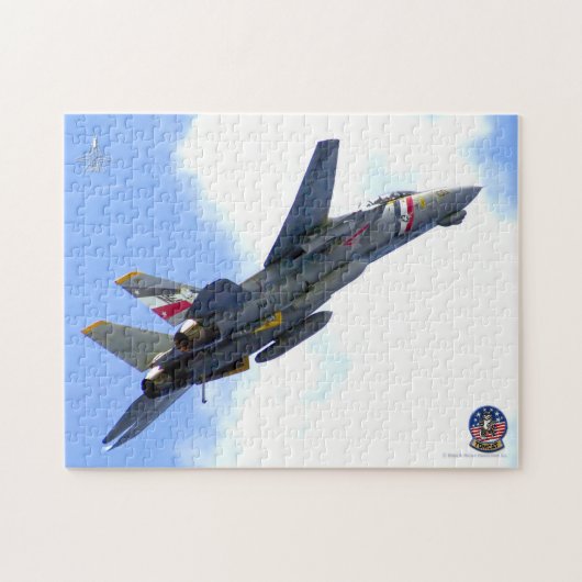 F-14 TOMCAT "BOLTER" (11 x 14 Zoll) Puzzle (Horizontal)