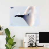 F-14 TOMCAT "BOOM" POSTER (Heimbüro)