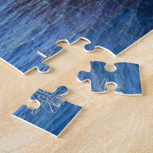 F-14 TOMCAT "CARRIER" (11 x 14 Zoll) Puzzle (Seite)