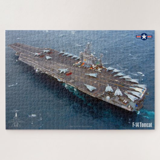 F-14 TOMCAT "CARRIER" (20 x 30 Zoll) Puzzle (Horizontal)