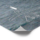 F-14 TOMCAT "CARRIER" POSTER (Ecke)