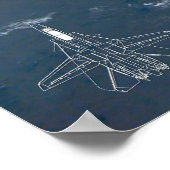 F-14 TOMCAT "CARRIER" POSTER (Ecke)