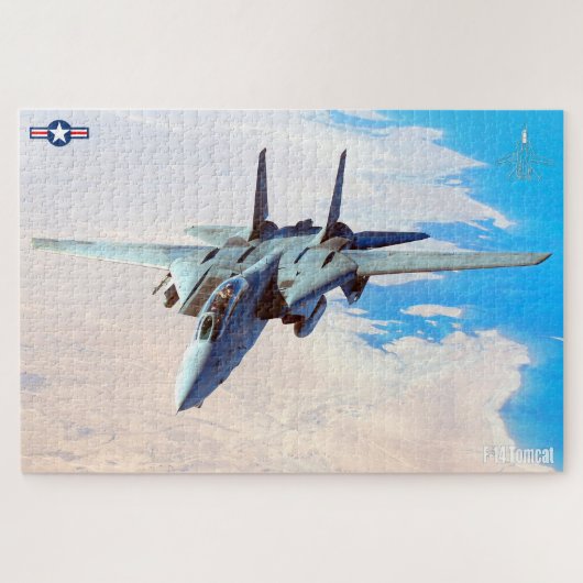 F-14 TOMCAT "DESERT PATROL" (20 x 30 Zoll) Puzzle (Horizontal)