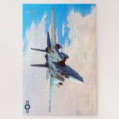 F-14 TOMCAT "DESERT PATROL" (20 x 30 Zoll) Puzzle (Vertikal)