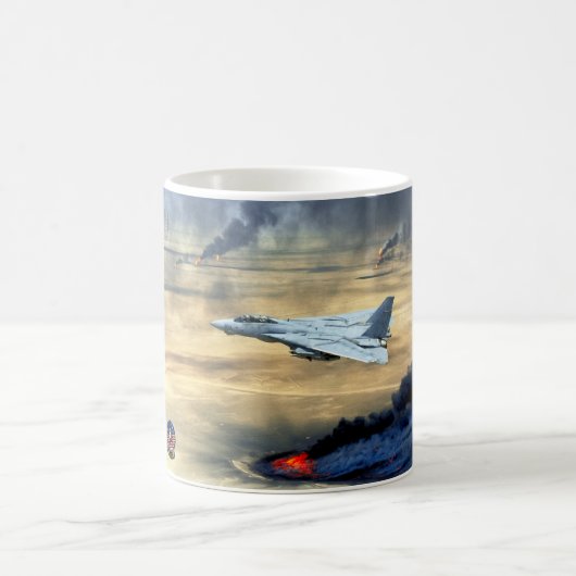 F-14 TOMCAT "DESERT PATROL" KAFFEETASSE (Mittel)