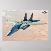 F-14 TOMCAT "DESERT PATROL" POSTER (Vorne)
