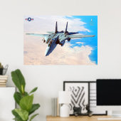 F-14 TOMCAT "DESERT PATROL" POSTER (Heimbüro)
