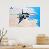 F-14 TOMCAT "DESERT PATROL" POSTER (Küche)