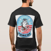 F-14 TOMCAT DÜSENJÄGER T-Shirt (Rückseite)