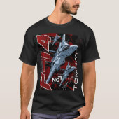 F-14 Tomcat Fighterjet T-Shirt (Vorderseite)