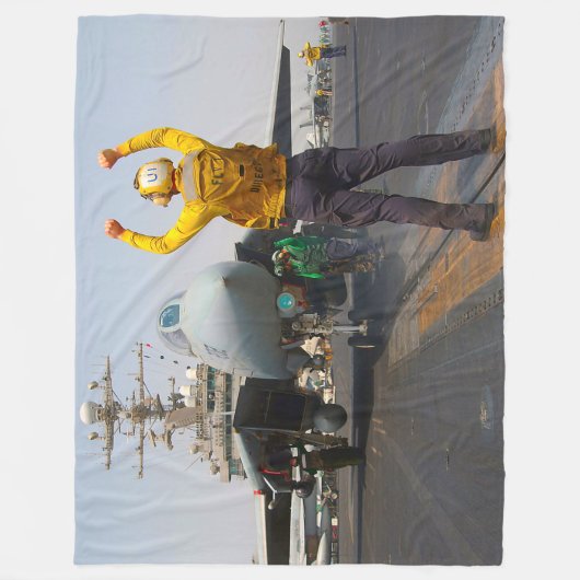 F-14 TOMCAT FLEECEDECKE (Vorderseite)