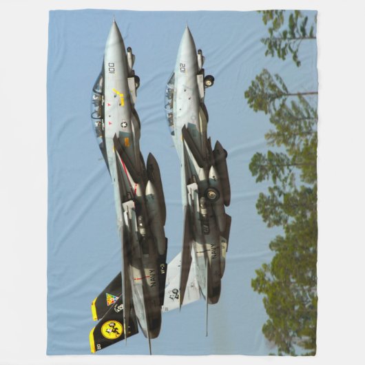 F-14 TOMCAT FLEECEDECKE (Vorderseite)