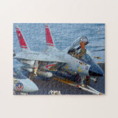 F-14 TOMCAT "FLIGHTDECK" (11 x 14 Zoll) Puzzle (Horizontal)