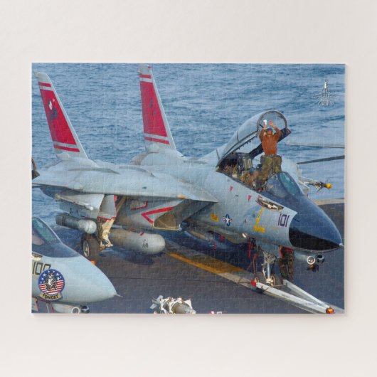 F-14 TOMCAT "FLIGHTDECK" (16x20 Zoll) Puzzle (Horizontal)