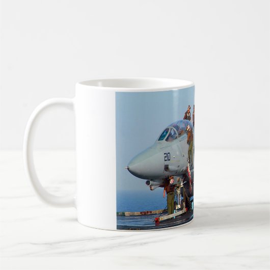 F-14 TOMCAT "FLIGHTDECK" KAFFEETASSE (Links)