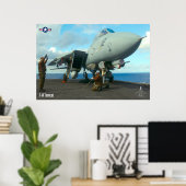 F-14 TOMCAT "FLIGHTDECK" POSTER (Heimbüro)