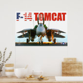 F-14 TOMCAT "FLIGHTDECK" POSTER (Küche)