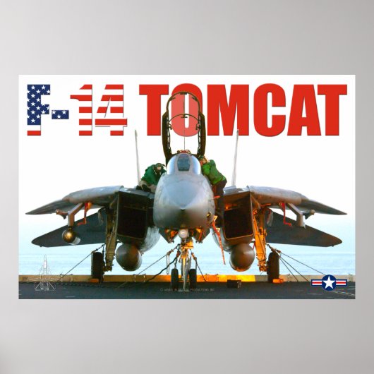 F-14 TOMCAT "FLIGHTDECK" POSTER (Vorne)