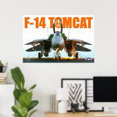 F-14 TOMCAT "FLIGHTDECK" POSTER (Heimbüro)