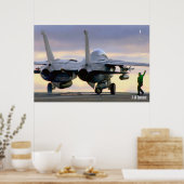 F-14 TOMCAT "FLIGHTDECK" POSTER (Küche)