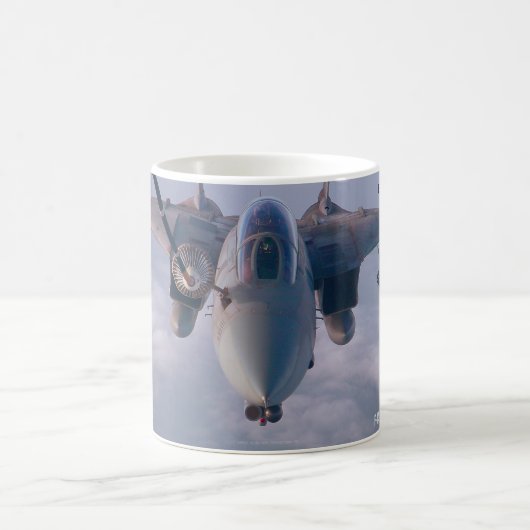 F-14 TOMCAT "FLÜCHTUNG" KAFFEETASSE (Mittel)
